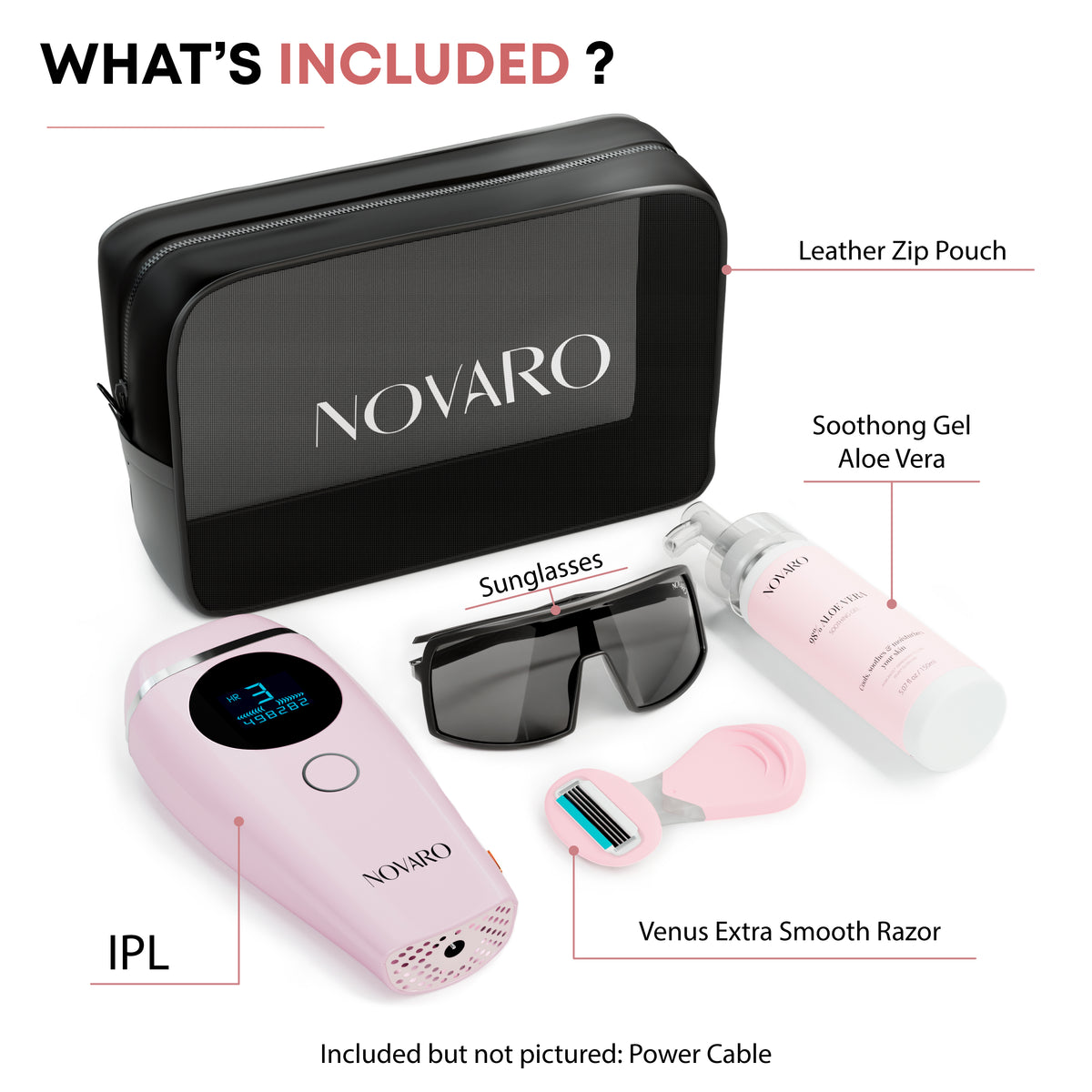 NOVARO Lumiere™ | 2-in-1 IPL Hair Removal & Skin Rejuvenation System
